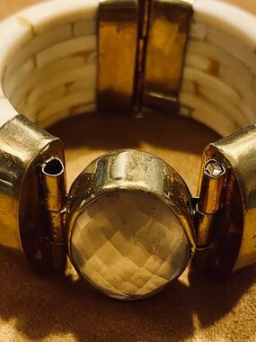 Vintage Bone Cuff Bracelet